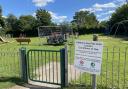 The Jeep at the Kittens Lane Park in Loddon was fenced off when it was vandalised last summer.