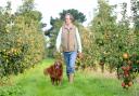 Andrew Jamieson at Drove Orchards, in Thornham