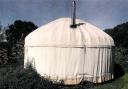 The yurt at Blackwater Carr, which is at the centre of the dispute
