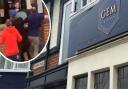 Six men from the Birmingham area have been sentenced for disorder charges following violence at the Gem restaurant on Thorpe Road after a Norwich City match