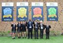 Students at Great Yarmouth Charter Academy celebrate a 'good' Ofsted rating.