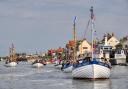 Boats set off for the Wells Maritime Festival