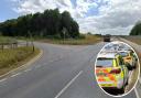 A motorcyclist has died after a crash near Beccles