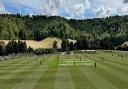 Wormsley - stage of the National Counties One Day Trophy final