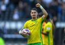 Borja Sainz starred with a hat trick in Norwich's last away game at Derby