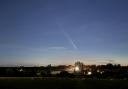 Comet A3 was spotted over Norfolk on Monday night