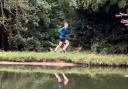 Mark Armstrong in action at Brandon parkrun