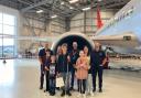 Pupils from the Wensum Trust visit KLM UK's training centre at Norwich Airport