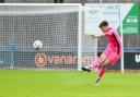 Linnets keeper Pat Boyes - will he get the nod ahead of Paul Jones?