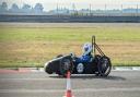 Hethel Race track, Norwich school Greenpower car.