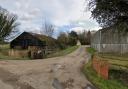 The entrance to manor farm at Clenchwarton