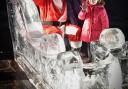 Ice carving will return at The Sandringham Christmas Craft, Food & Gift Fair from November 15-17