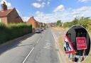 A section of New Road in Acle is closed