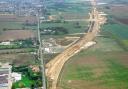 The Long Stratton bypass is taking shape