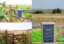 The ancient Roman fort at Brancaster has been closed to visitors because of fly-grazing