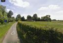 The field at Wretton where a new access has been agreed