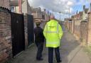 Environmental rangers from Great Yarmouth Borough Council on patrol in Cobholm.