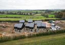 Twelve homes near Wells-next-the-Sea are set for completion early next year