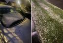 Norfolk has seen the first snow of winter. These pictures were taken early on Tuesday in Dereham.