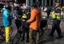 City of London Police confiscate an illegally modified e-bike in Bishopsgate