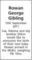 Rowan George Gibling