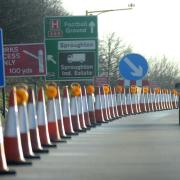 Stock image of roadworks on the A14. Picture: ALEX FAIRFULL/ARCHANT LIBRARY