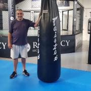 Steve Newman in his new fight sports gym in Norwich - Elite Gym. Picture: STEVE NEWMAN