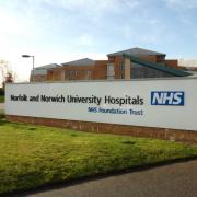General View of the Norfolk and Norwich University Hospital at Colney