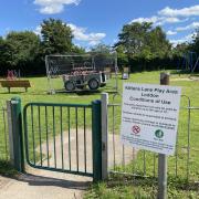 The Jeep at the Kittens Lane Park in Loddon was fenced off when it was vandalised last summer.