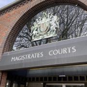 Nathan Rayner appeared via video link from prison at Norwich Magistrates' Court