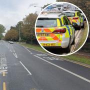 Police are searching for a lorry driver after a hit-and-run in Newmarket Road