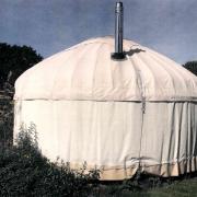The yurt at Blackwater Carr, which is at the centre of the dispute