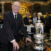 Norwich City legend Terry Allcock, who has died at the age of 88