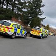 Police on the scene of the 2020 seven-hour siege in Bowthorpe that Luke Ferret was jailed over