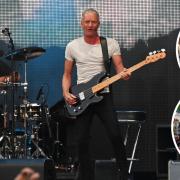 Sting in concert at High Lodge in Thetford Forest