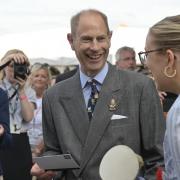 The Duke of Edinburgh Prince Edward was all smiles at this year's Royal Norfolk Show.