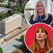 A crunch vote on a £600m devolution deal is due next week. Inset: Norfolk County Council leader Kay Mason Billig and deputy prime minister Angela Rayner