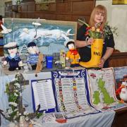 A nautical inspired flower festival was staged in the ancient parish church of Lowestoft - St Margaret's Church on Hollingsworth Road, Lowestoft, Picture: Mick Howes