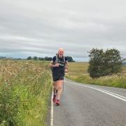 Neil Featherby has been taking on the Hadrian's Wall Challenge with his friends to raise money for charity