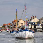 Boats set off for the Wells Maritime Festival