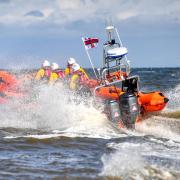 RNLI Hunstanton launched a lifeboat to rescue two women