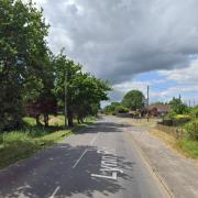 The incident happened on the A148 in East Rudham