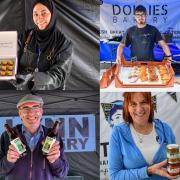 Producers show off their wares at the West Norfolk Seasonal Food and Drink Festival