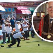 Michael Jeal, one of Norfolk's longest-serving councillors, has been reprimanded after an incident at a Festival of Bowls committee meeting