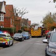 A fire broke out in Highland Road earlier today which was tackled by police and Norfolk fire and rescue