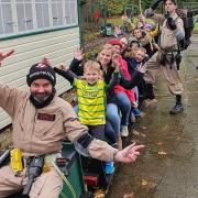 Halloween Scream Trains on the Eaton Park Miniature Railway