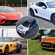 The hunt for four supercars stolen from an airfield in Norfolk continues