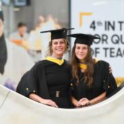 Mother and daughter duo Rebecca and Yve Cater both graduated from the University of Suffolk on the same day