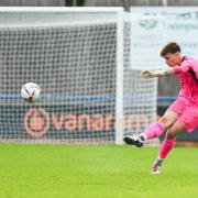 Linnets keeper Pat Boyes - will he get the nod ahead of Paul Jones?