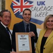 Bowers Butchers has scooped a prize for its Lincolnshire sausage